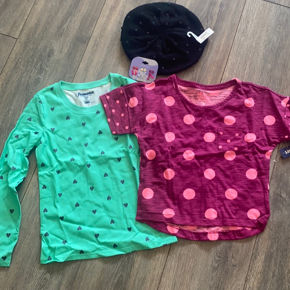 4 PC LOT GIRLS SIZE 5/6 NEW